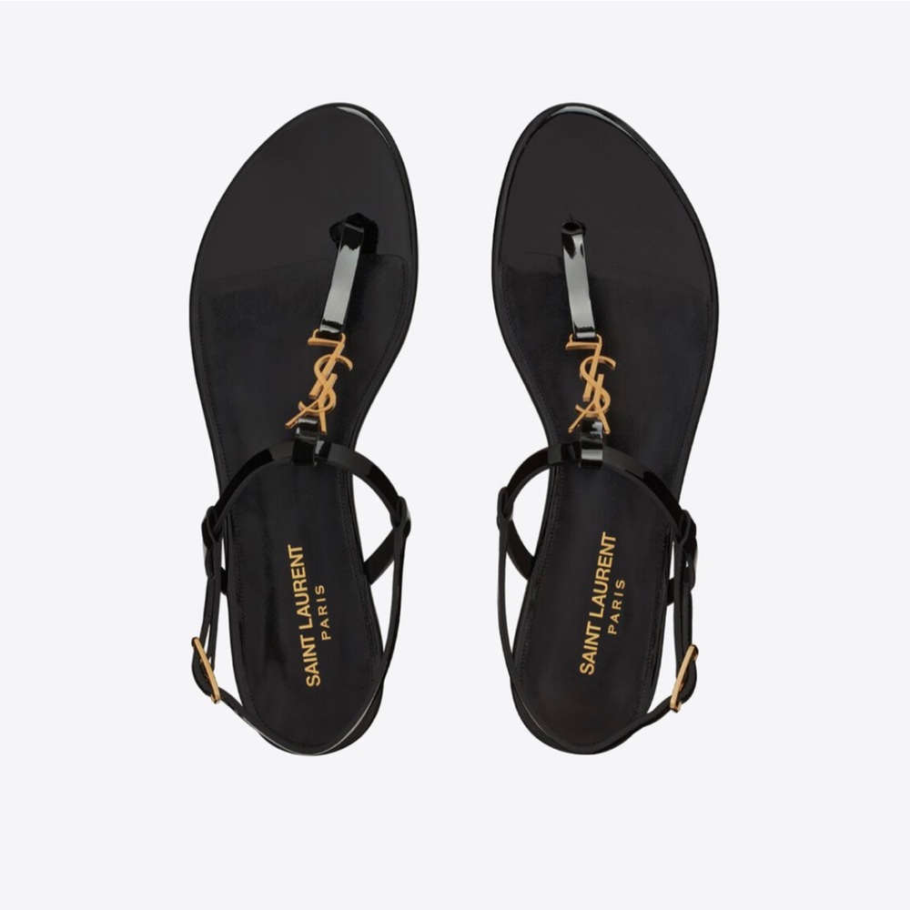 Saint Laurent Cassandra sandal size 38